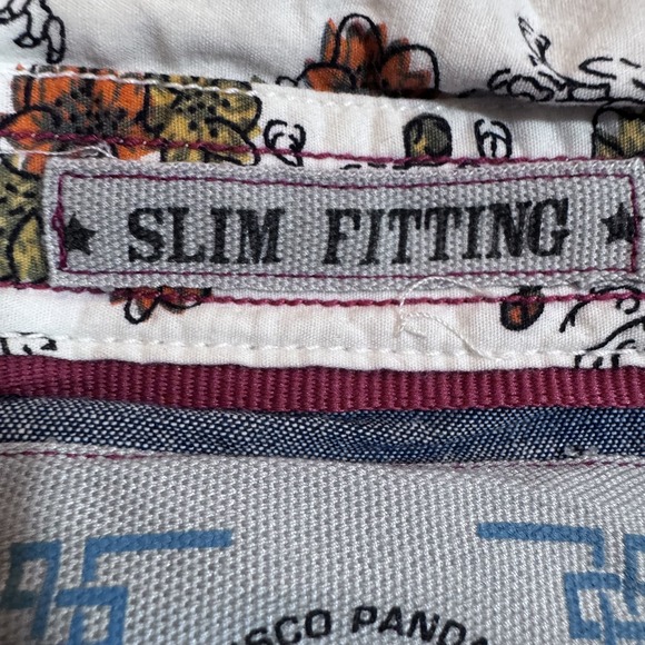 Disco Panda Shirt Mens Large Dragon Floral Print Slim Fit‎ Summer Graphic Tee - Picture 4 of 11